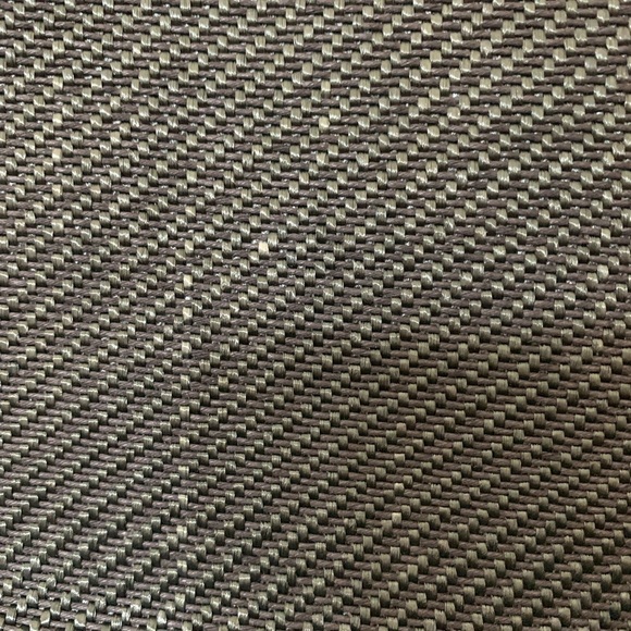 Zalo Vintage Spain Amazing Black Woven Bag with Brown Wooden Circle Handle EUC - Picture 9 of 9